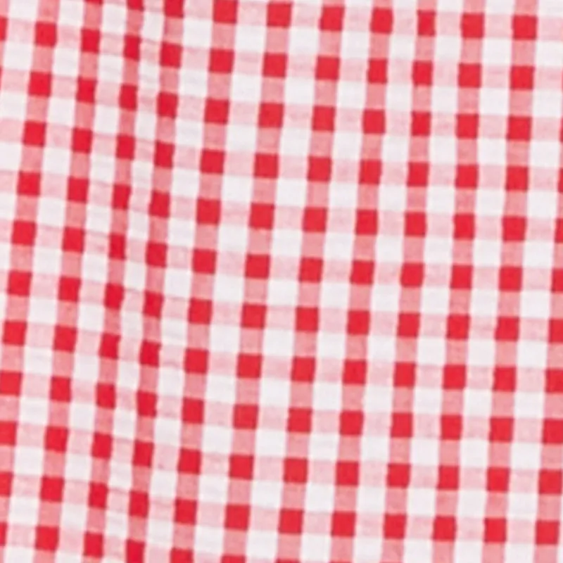 Almost Famous Cut Out Back Gingham Dress Tower Look elegant design