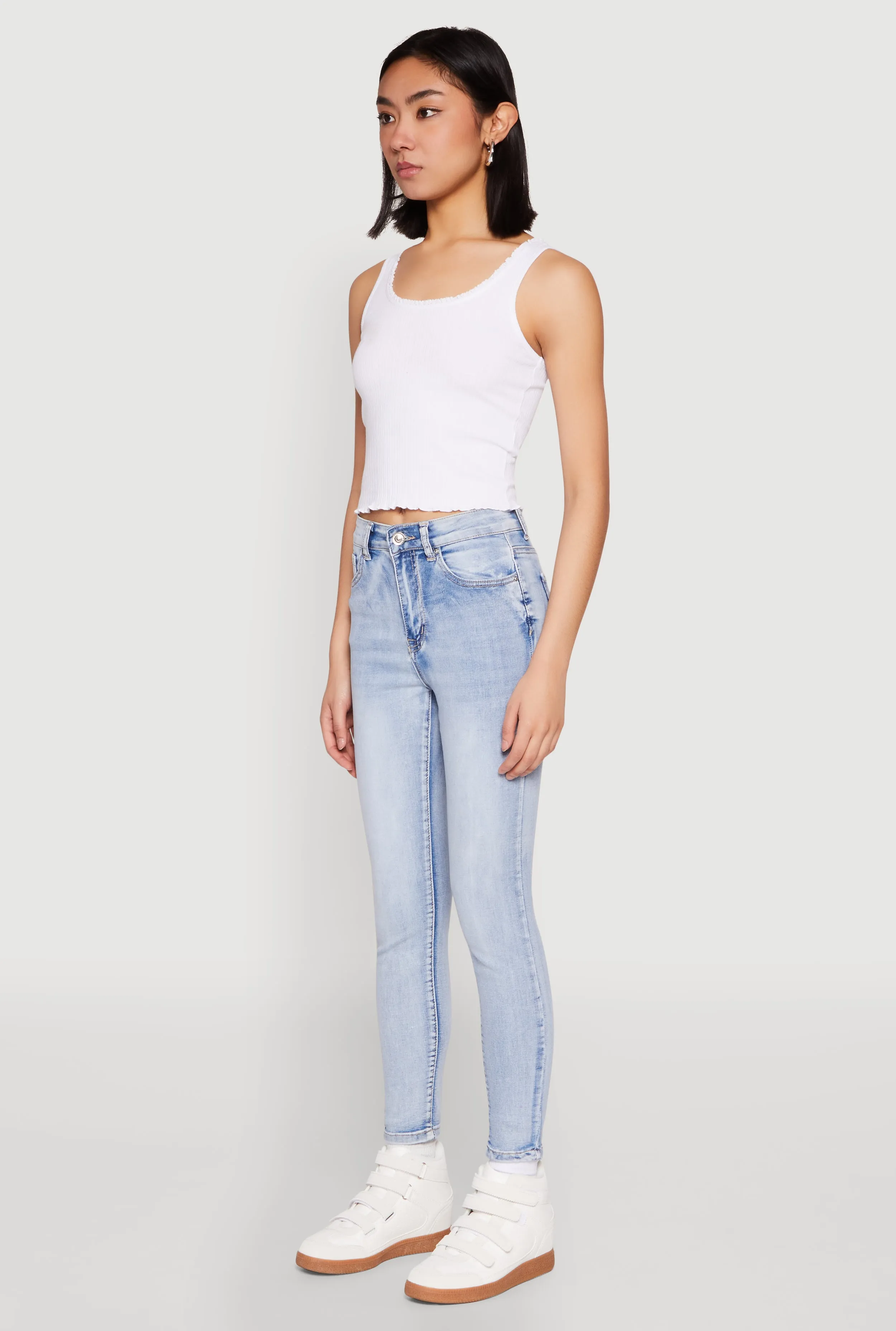 WAX Mineral Wash Skinny Jeans Trusted Outfit Season Ready