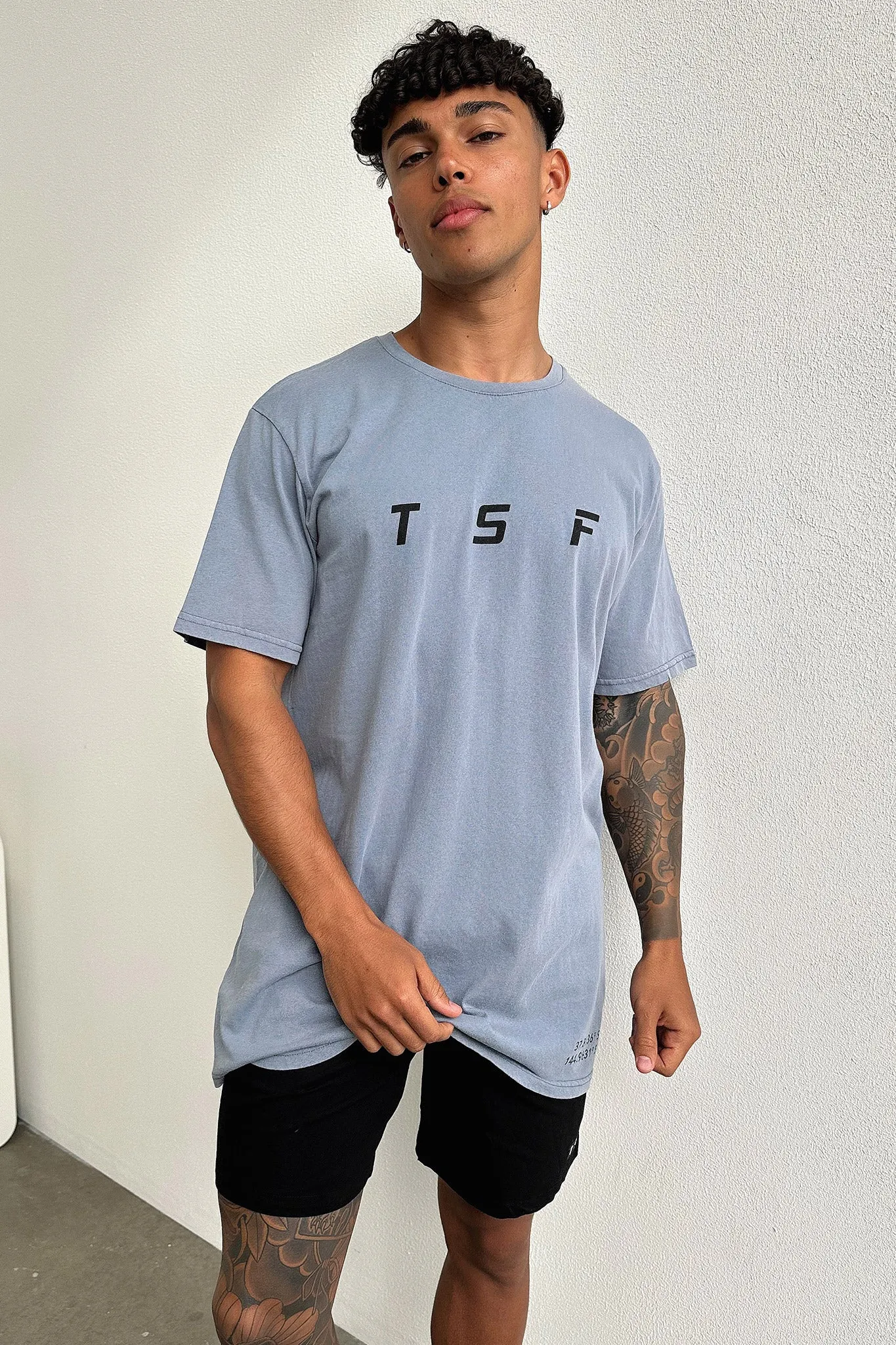 Zone Tee - Dusty Blue Thermal Regulation Layer