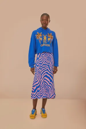 Bestseller Item Blue Adidas Farm Rio Maxi Skirt