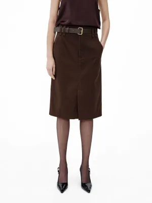 Midi Length Straight Skirt Tagless label