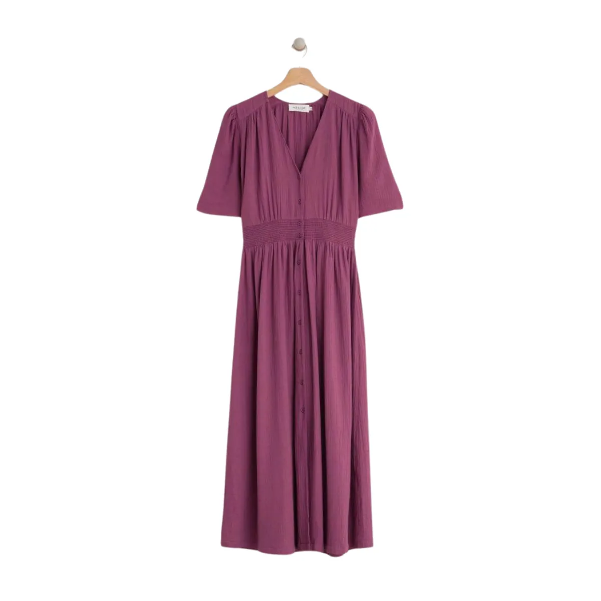 Violeta Romantic Luise Dress Beauty Glow MicroPerforatedTexture