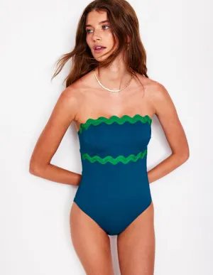 Calm Core Giant Rik Rak Swimsuit-Oceanside