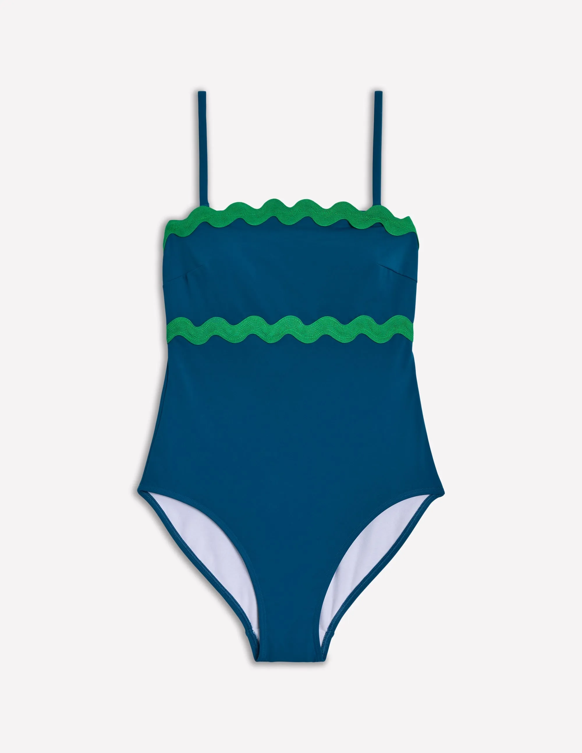 Work Mix Giant Rik Rak Swimsuit-Oceanside