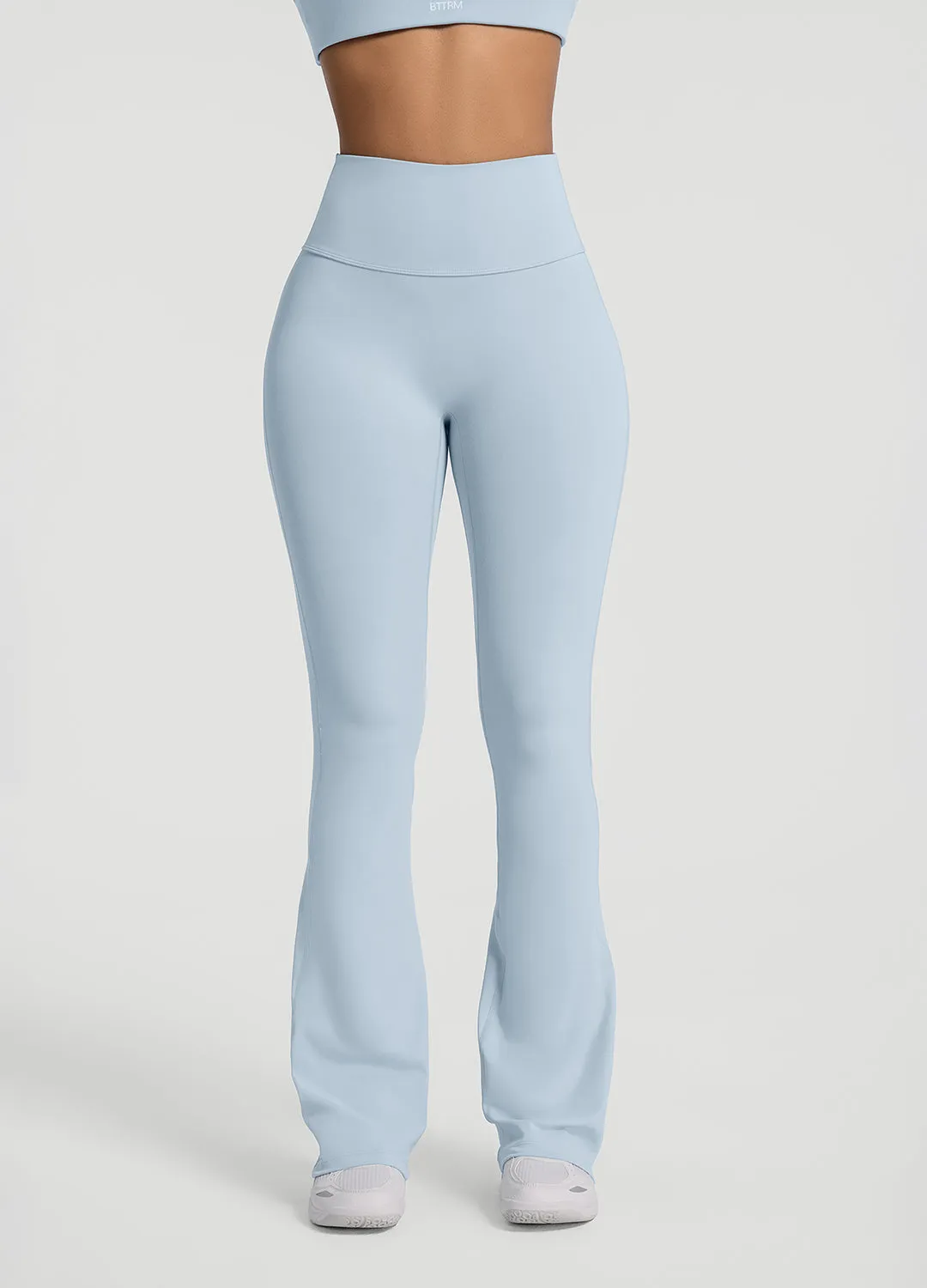 Classic Fitwear Pilates Session Soft Touch Ruched Flared Leggings