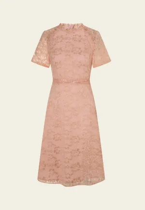 Cheung Sham Style Embellished Lace Dress Daily Style Story Glow