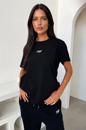Cool Style Kaztek Oversized Tee - Black