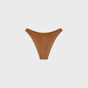 Quick Dry Technology Smooth Skin Fabric Frankies Bikinis x Bella Hadid Dove Suede Bottom - Sunkissed Suede