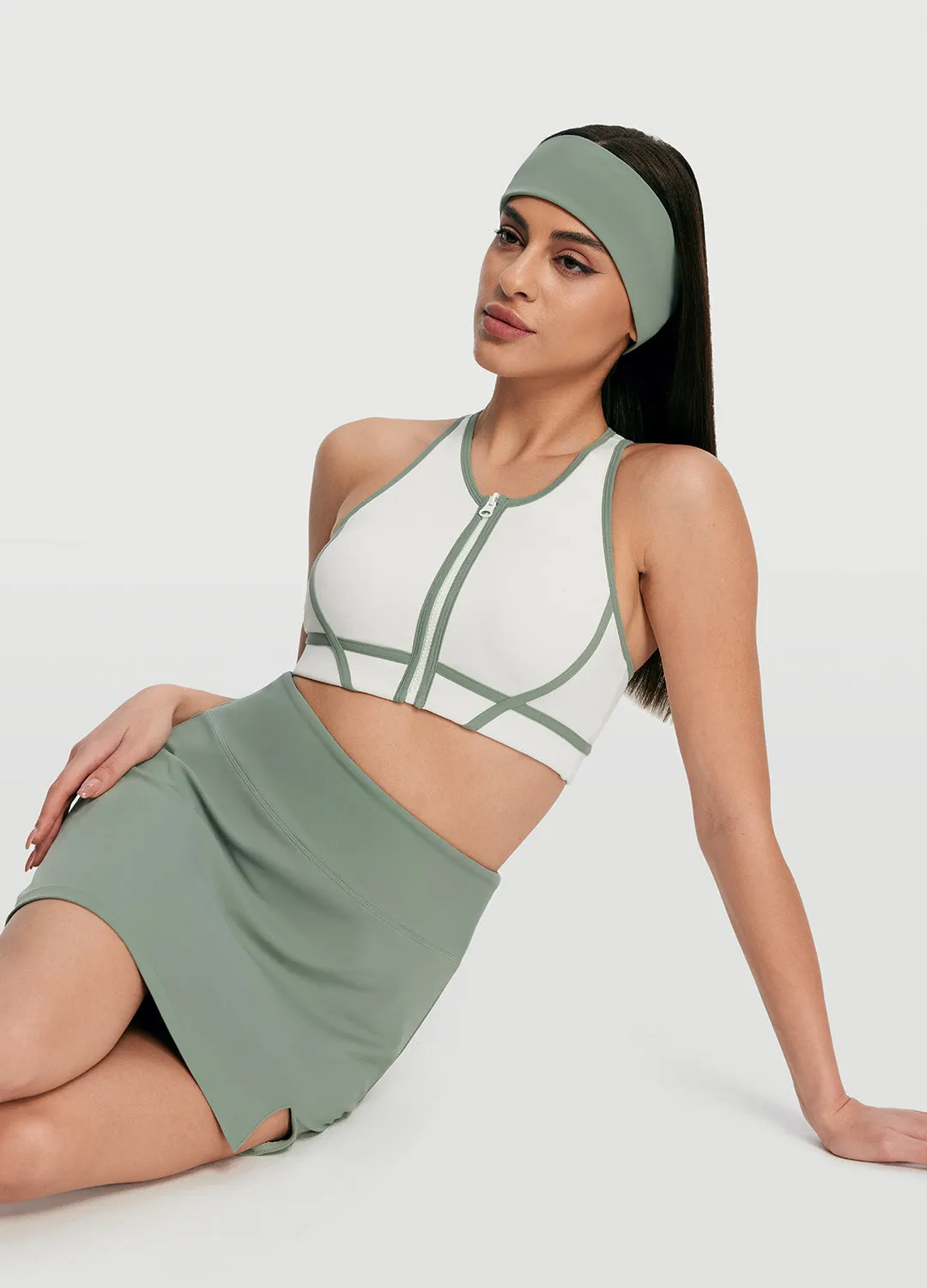 Modern Outfit A-Line Mini Skirt