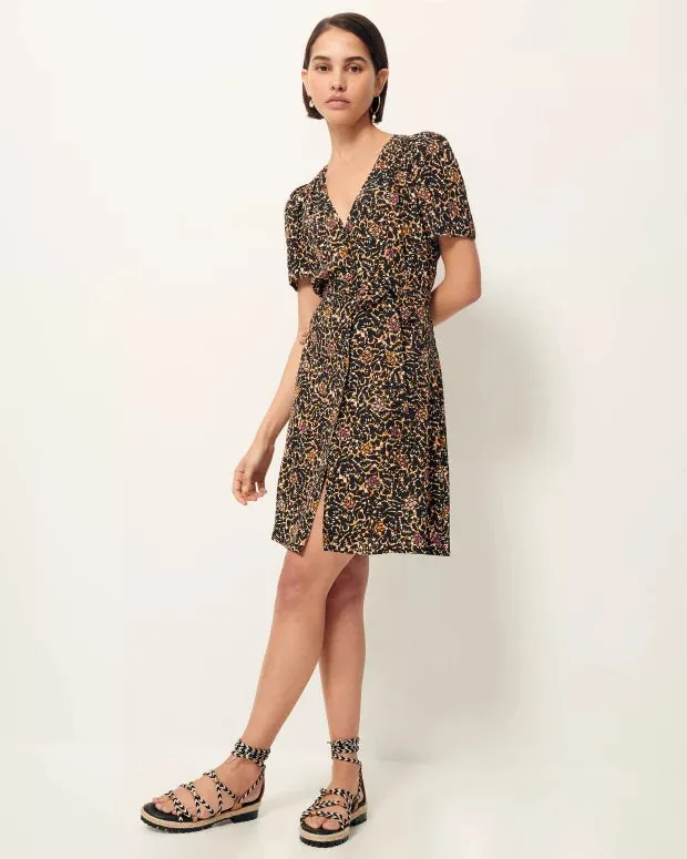 Leader Fit Courte Boutonnee Claudia Dress