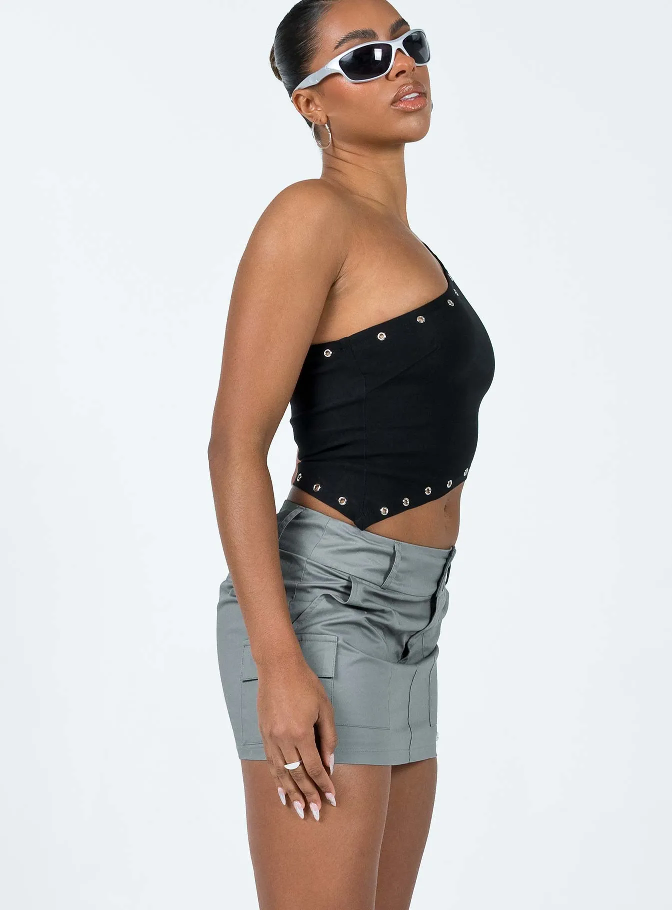 Light Wear Jameson Mini Skirt Grey