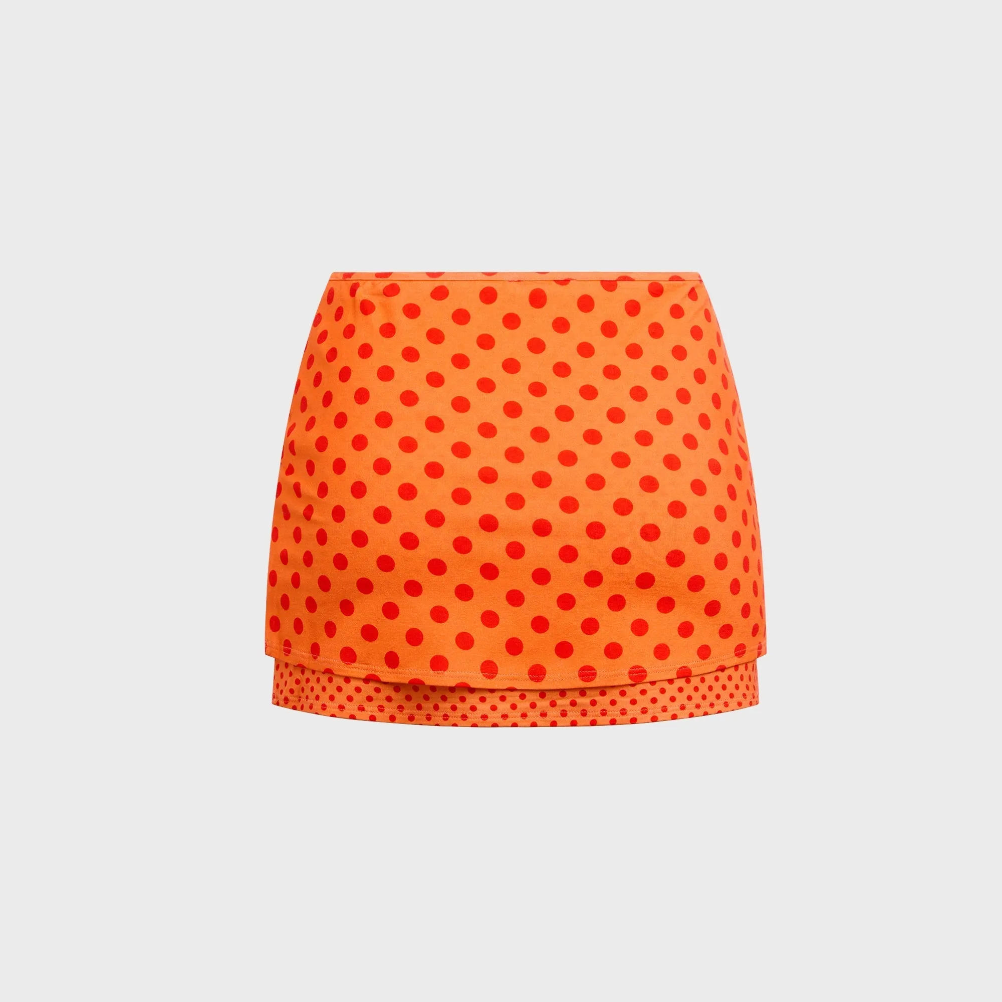 Business Meeting Miaou Elektra Skirt - Red Polka Dot