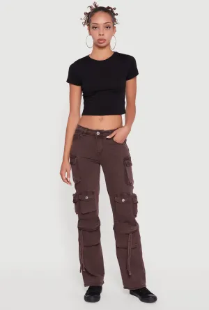 VIP Mineral Wash Slim Leg Utility Jeans Beach Day Brunch Outfit Elegant Office Friendly