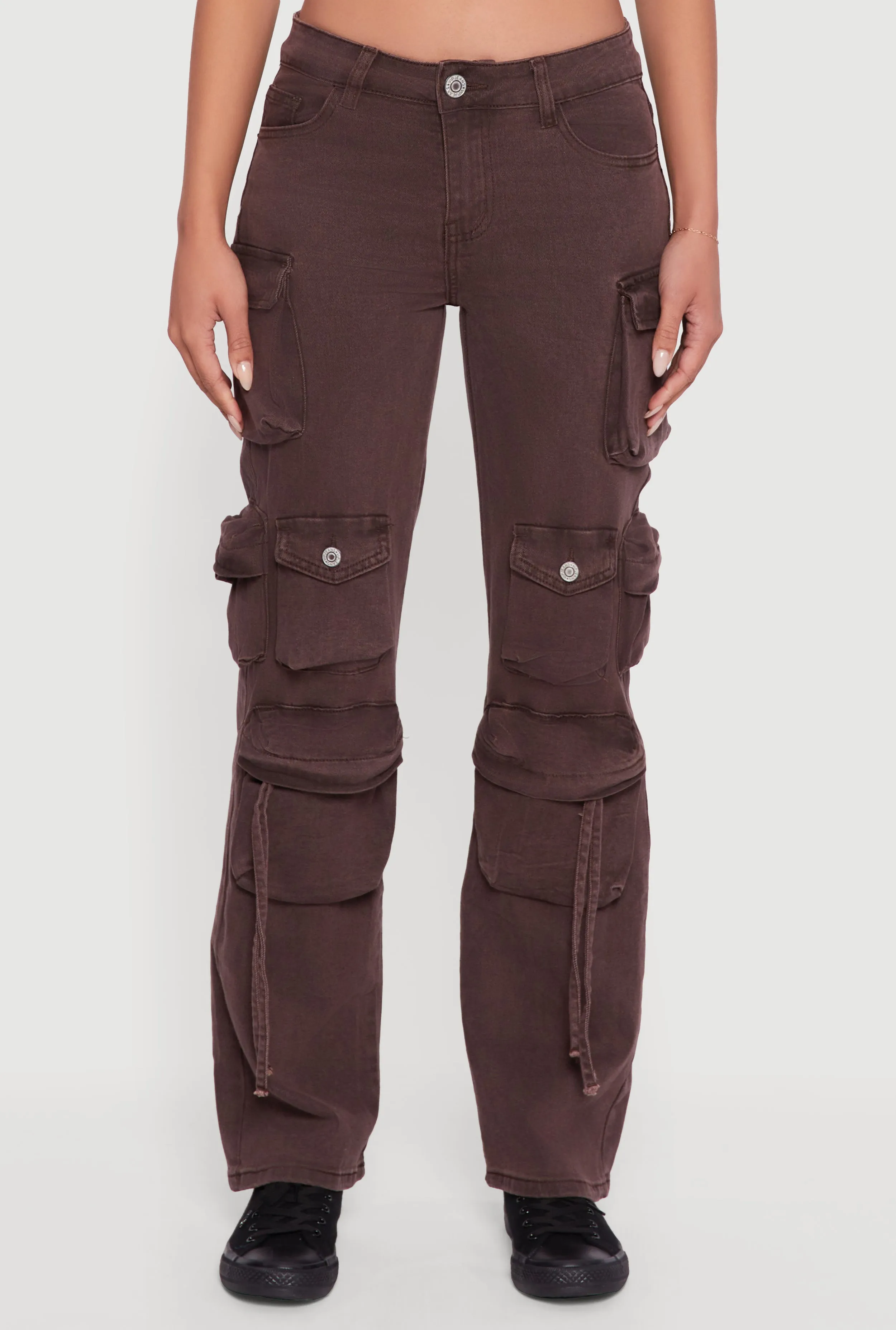 Minimal Shrinkage Fabric VIP Mineral Wash Slim Leg Utility Jeans
