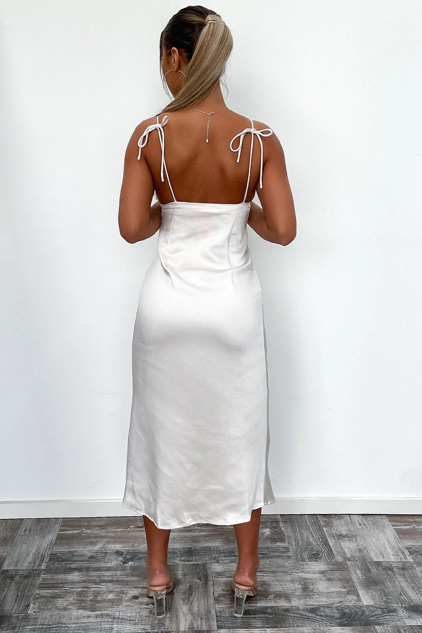 Bailey Maxi Dress - Champagne Lavender Field All Season