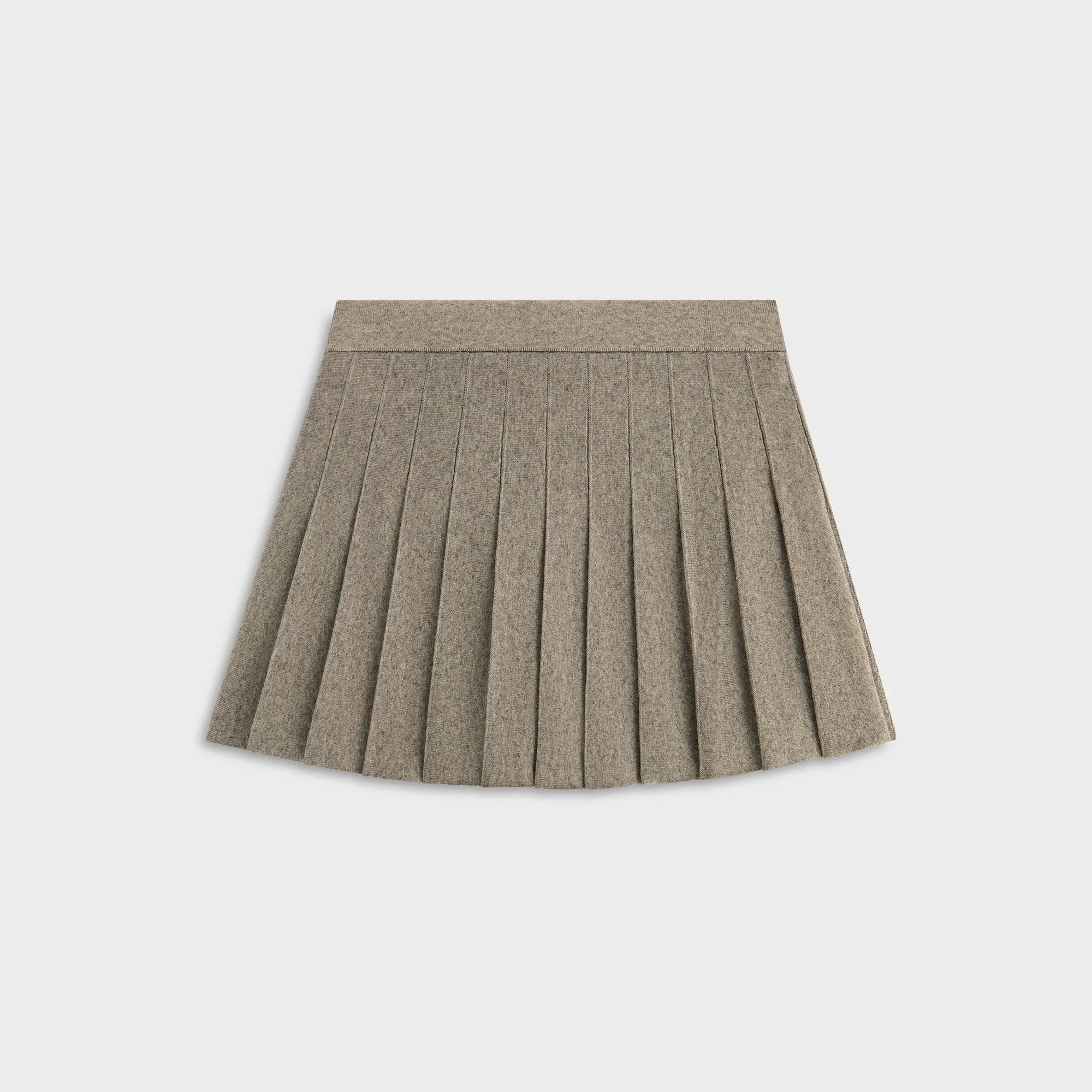 Signature Detail Everyday Wear Kith Women Hana Pleated Sweater Skort - Graphite