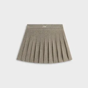 All Day Look Kith Women Hana Pleated Sweater Skort - Graphite
