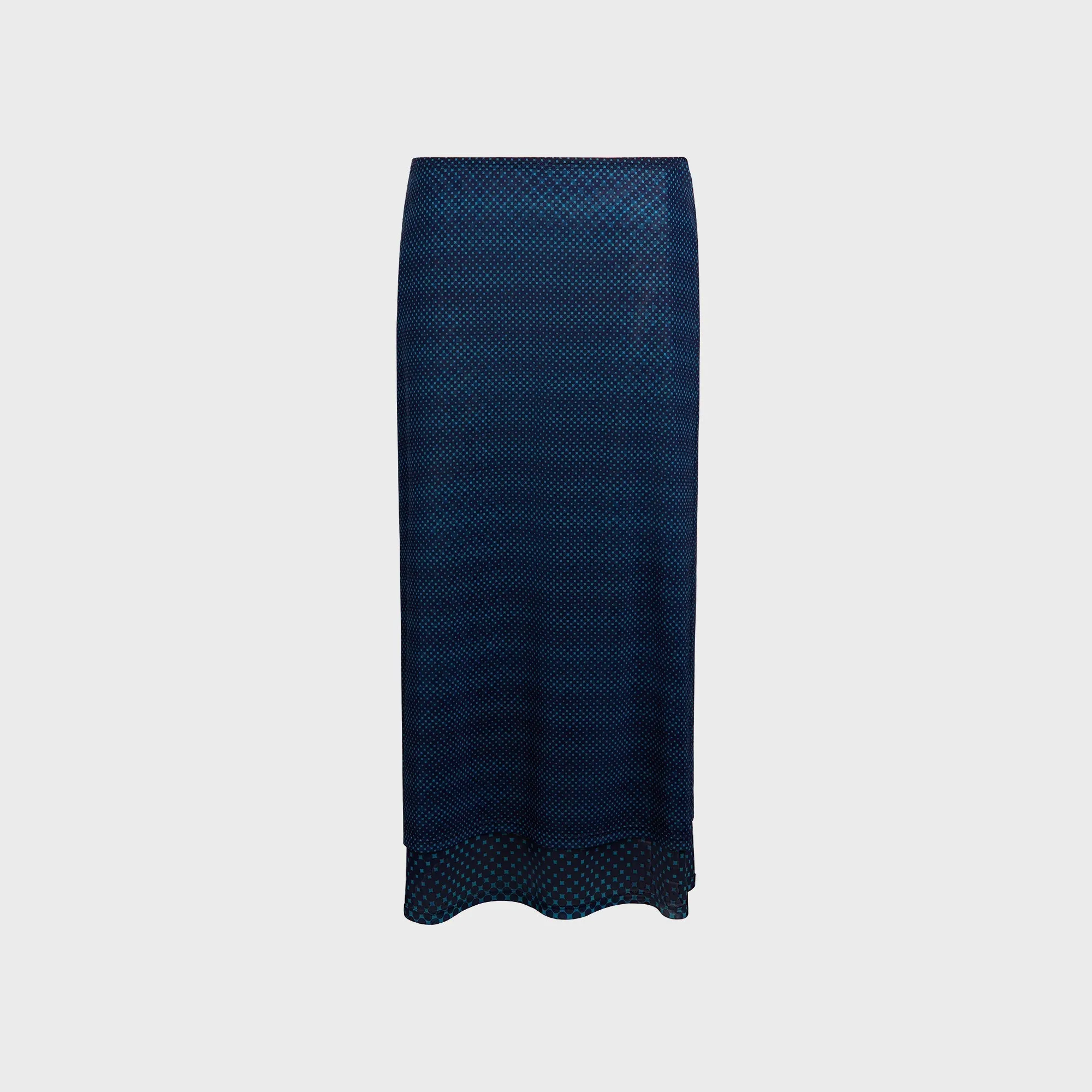 Office Appropriate Sustainable Fabric Miaou Maria Skirt - Warp