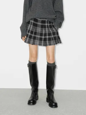 Mini Plaid Pleated Skirt On-The-Go Outfit