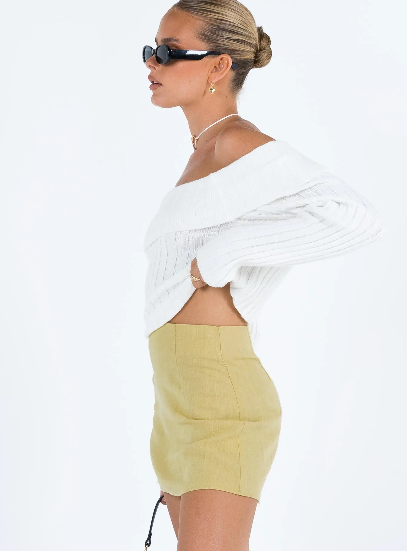 Selby Mini Skirt Lemon City Look