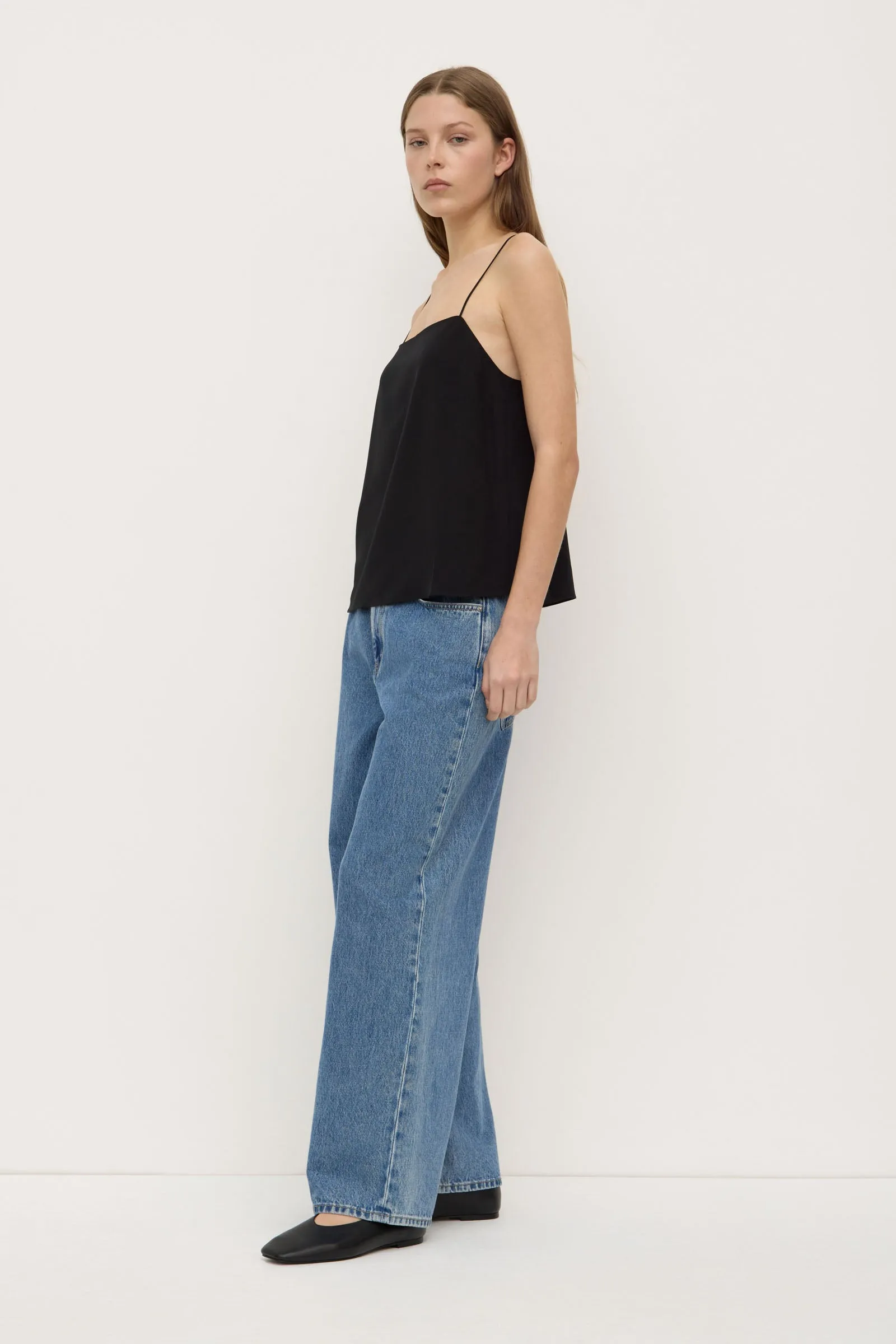 CompressionKnit Aime Silk Tank