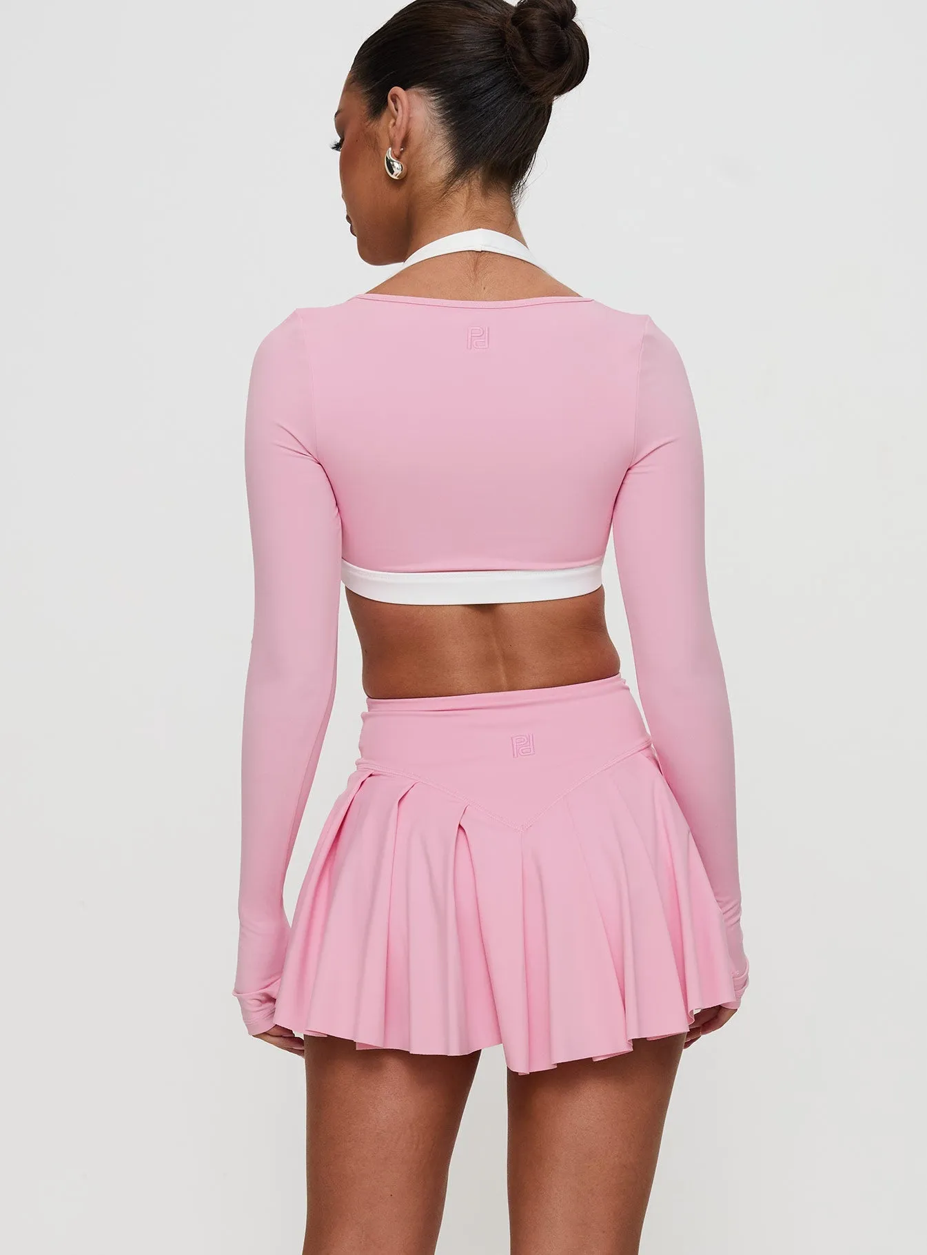Chill Feel Dynamic Pleat Active Skort Pink