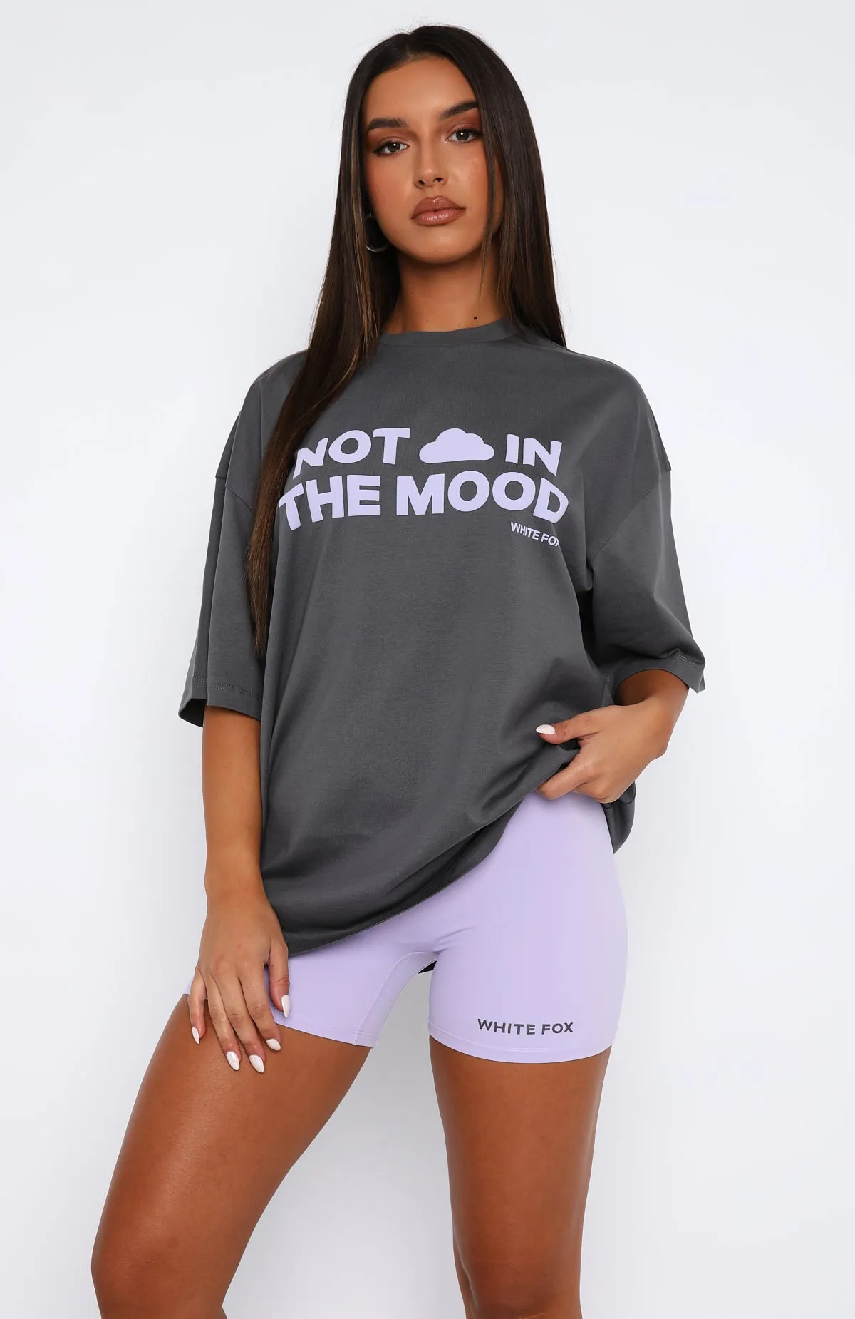 FlexibleMobility Just To Be Popular Bike Shorts Lilac