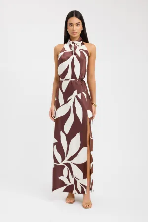 Wynnie High Cowl Maxi Dress fresh start