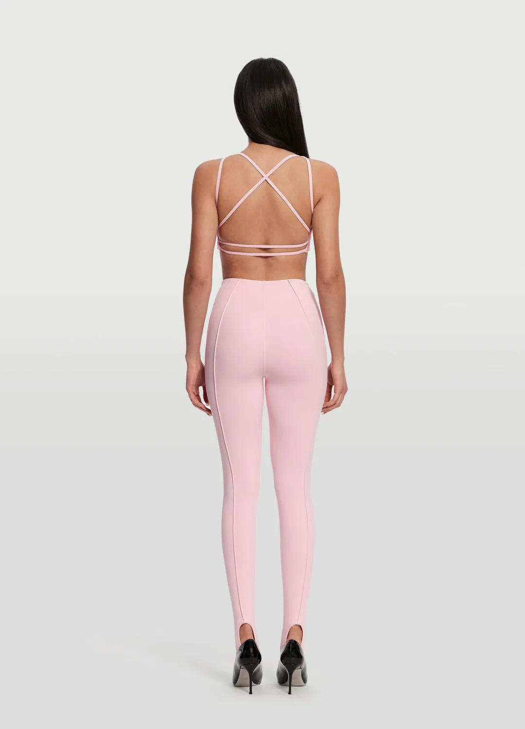 High-Rise Stirrup Leggings Postpartum Fit Airport Travel