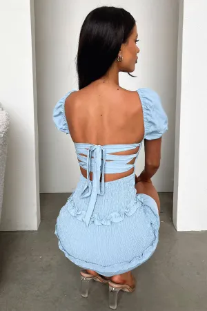 Easy Look Wonder Dress - Blue