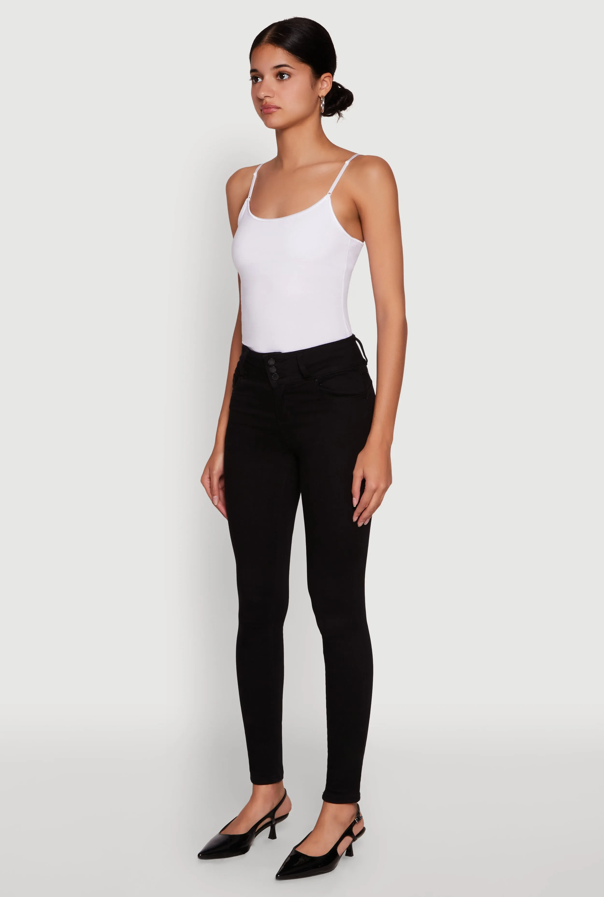 WAX High Waisted Push Up Skinny Jeans Professional Wear Urban Explorer