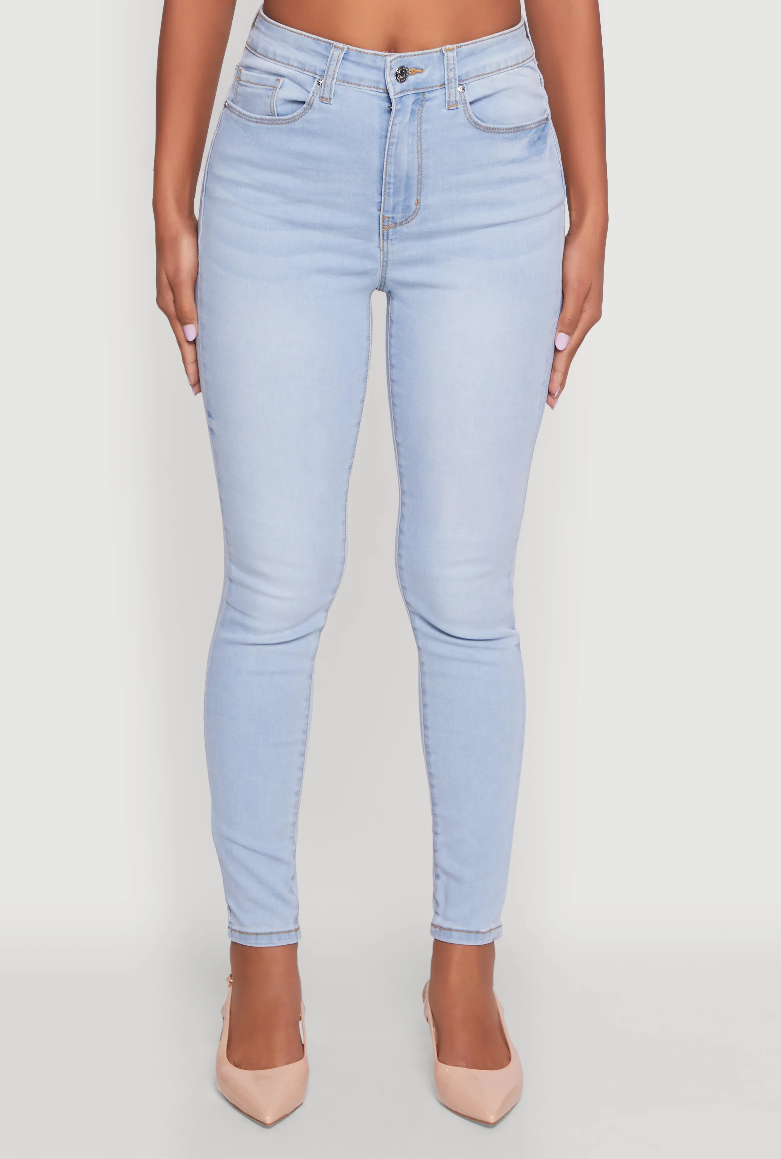 WAX Basic Skinny Jeans Timeless Edge Stretch Fabric