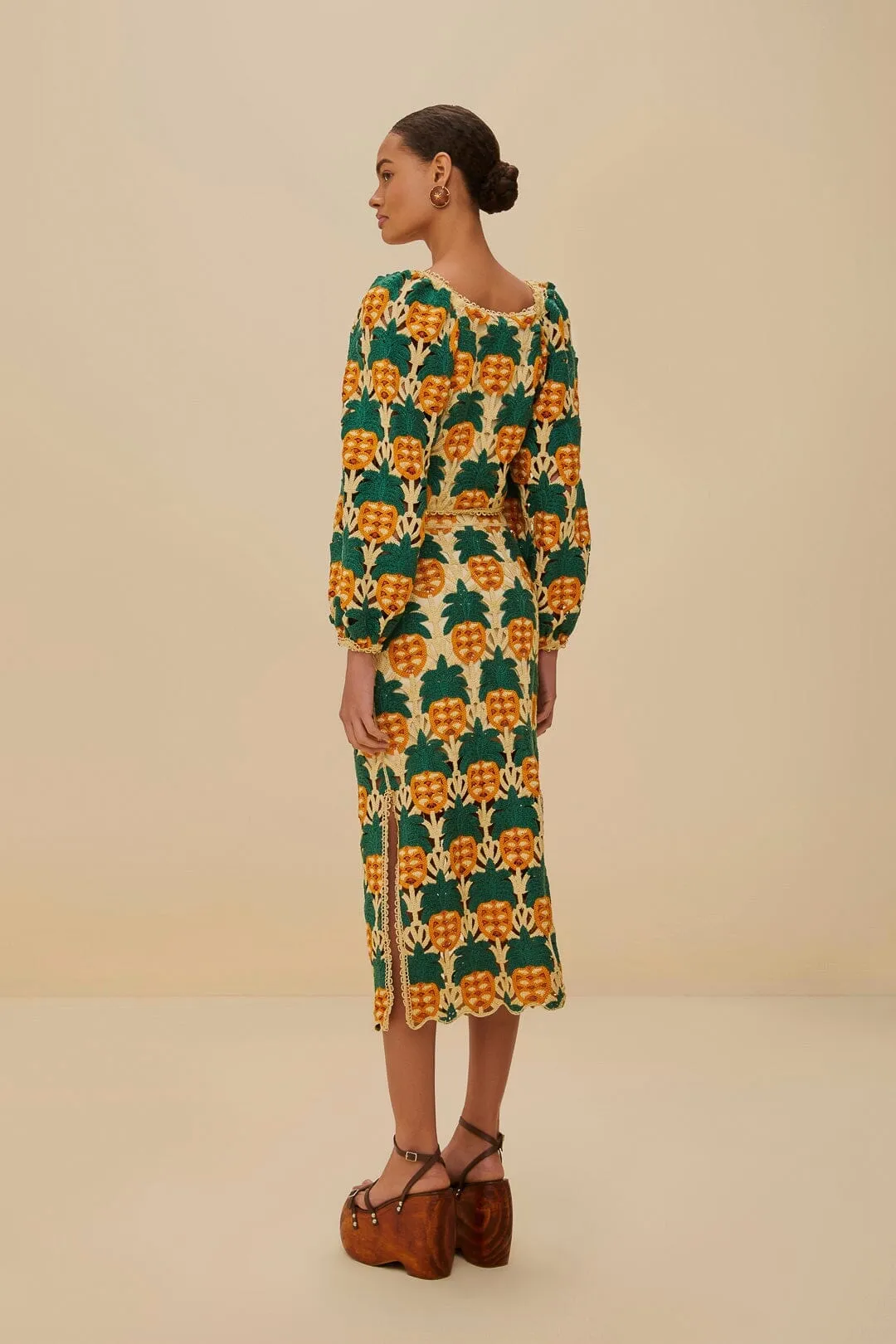 birthday party Sand Pineapple Crochet Skirt