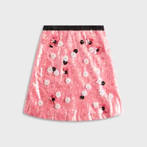 Light Flow GUIZIO Ambroise Sequin Skirt - Ballet Slipper