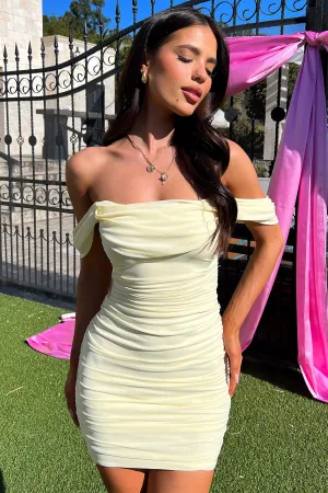 Lucinda Dress - Yellow City Chic City Cool