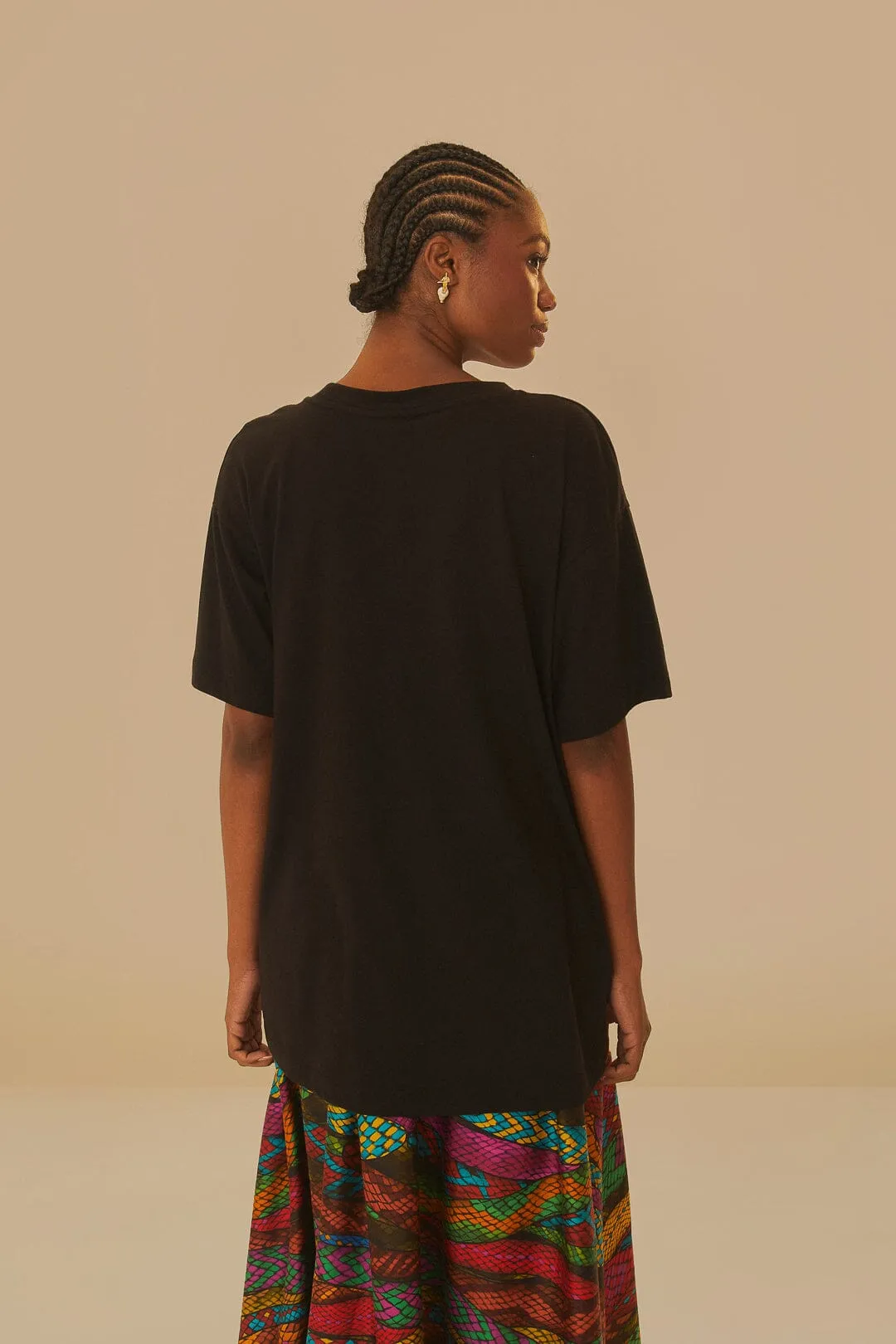 Yawanawa Relaxed T-Shirt WrinkleResistant Fabric