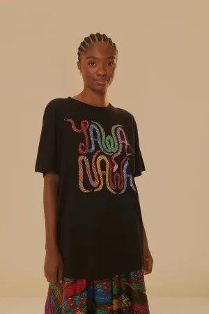 Yawanawa Relaxed T-Shirt StretchPaneling