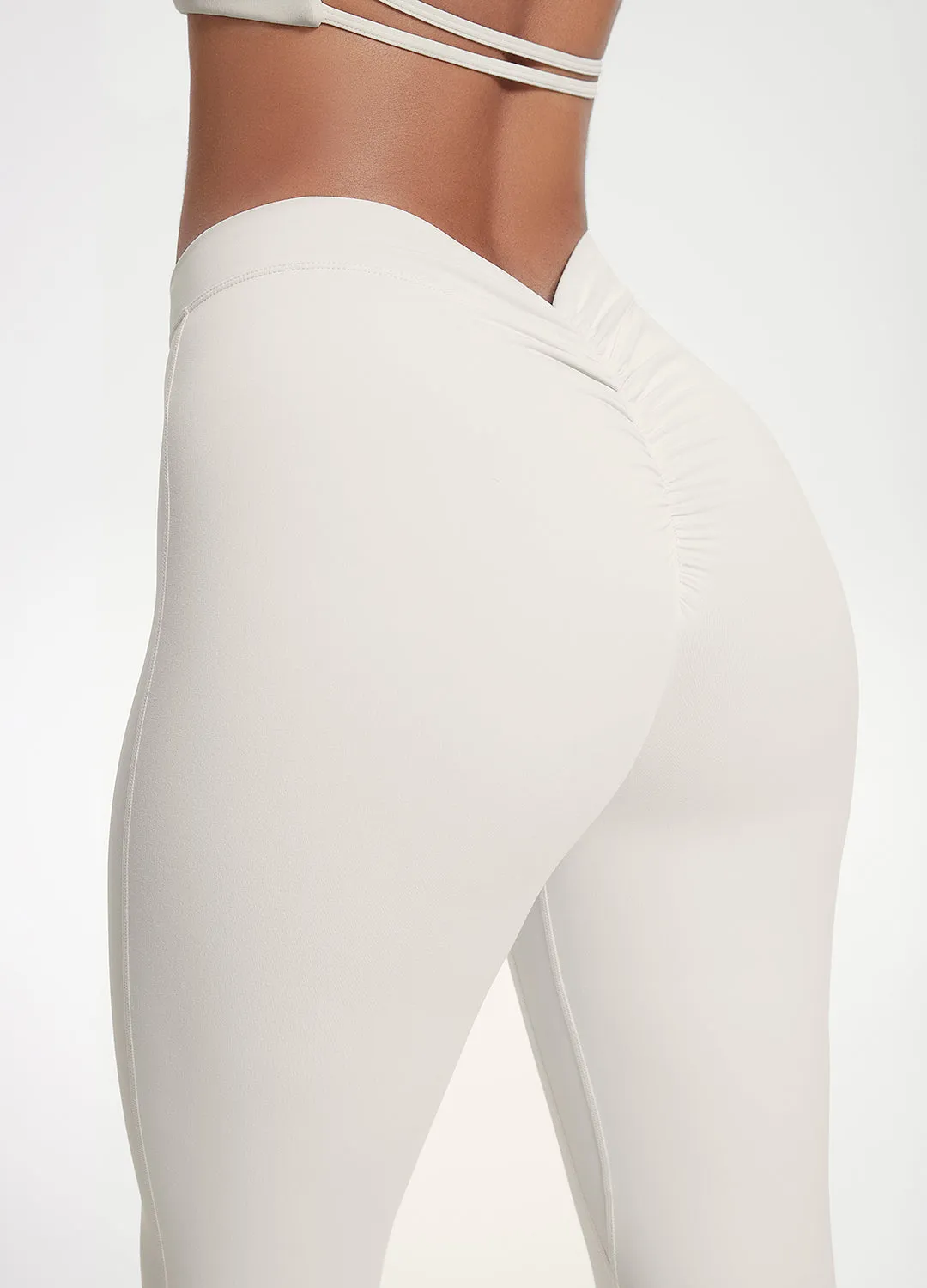 Durable Stitch Home Lounge Scrunch Back Flared Leggings