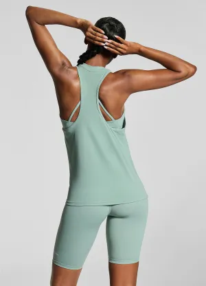 Soft Touch Material corporate users Fresh Green Tank Top