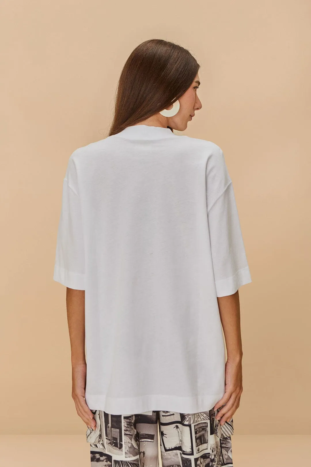 SoftenedEdges Tailored Fit Carioca Postcard T-Shirt