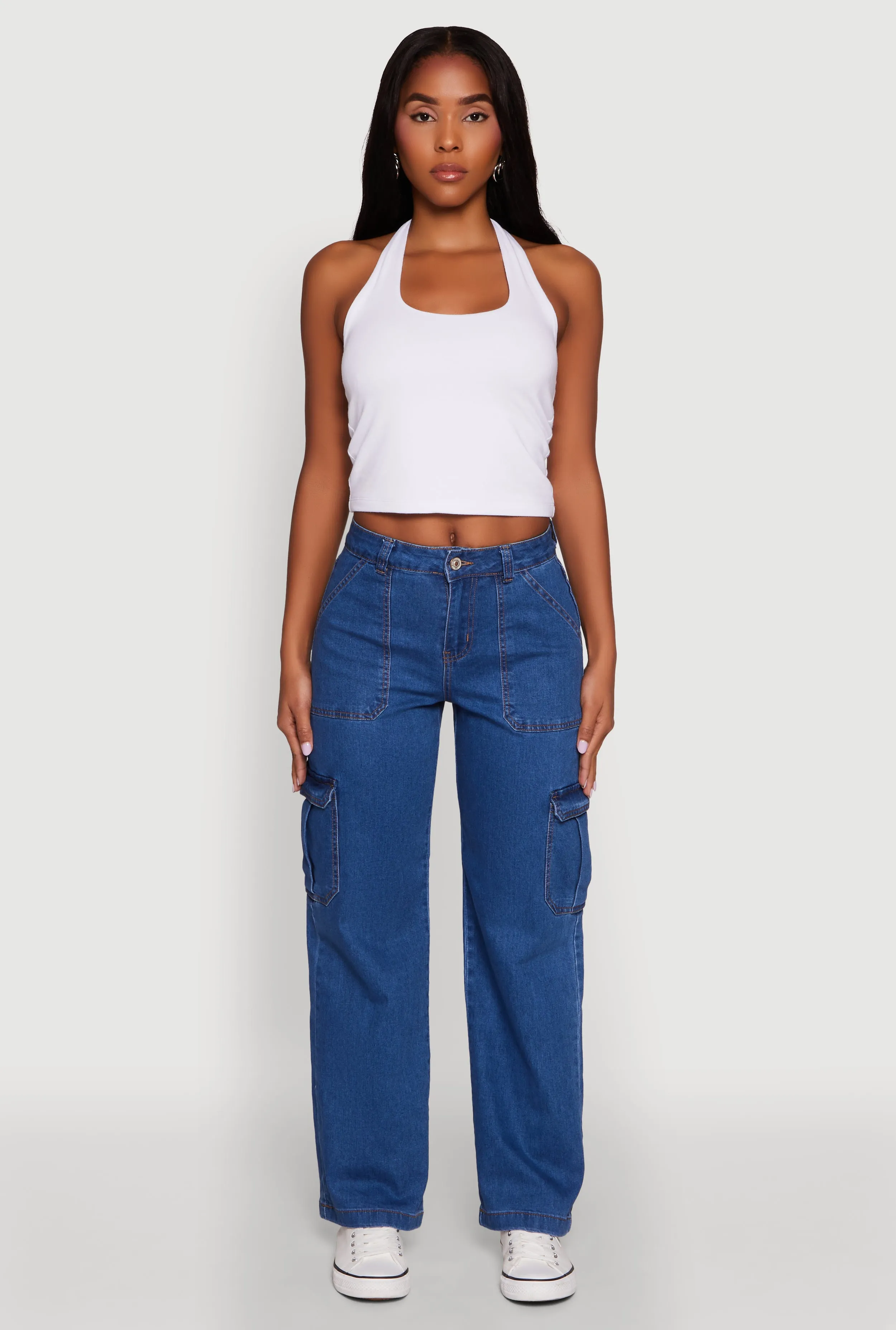 Anti Snag Thread Technology WAX Cargo Straight Leg Carpenter Jeans