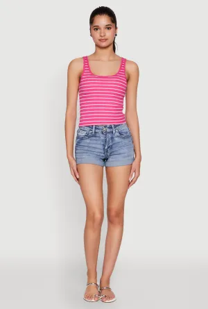 Outdoor Use suitable for professionals Basic Striped Tank Top