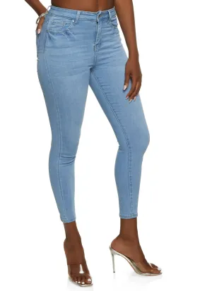 WAX Whiskered Skinny Ankle Jeans General Fit