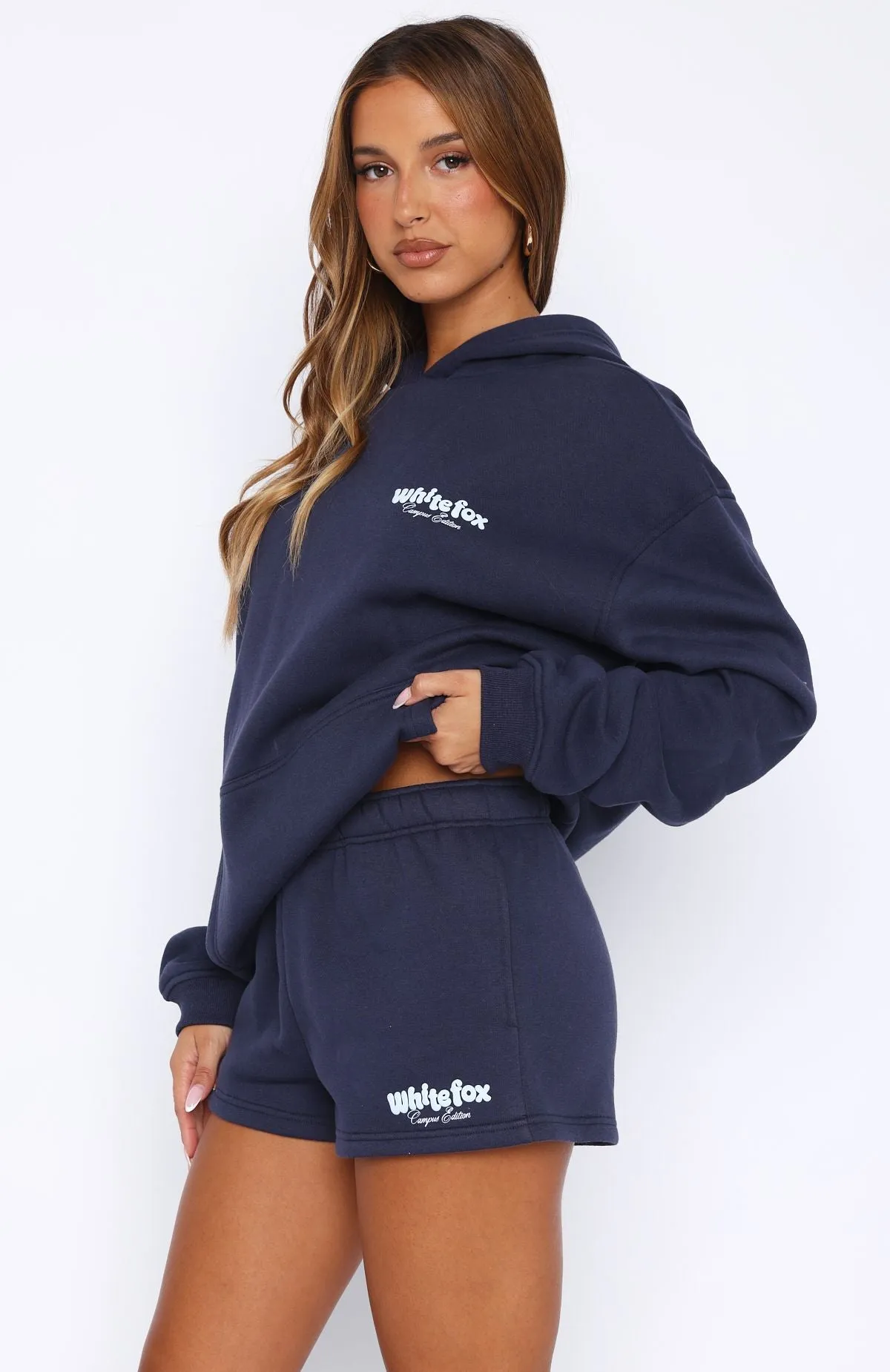 High Above Lounge Shorts Navy Casual Look Bold colors