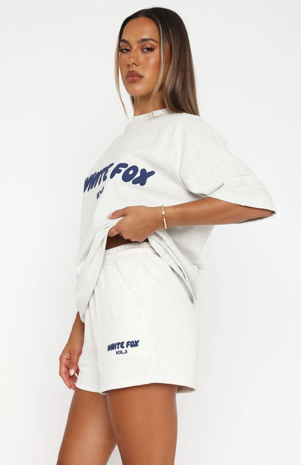 Offstage Lounge Shorts Mineral Grey Breathable fabric construction