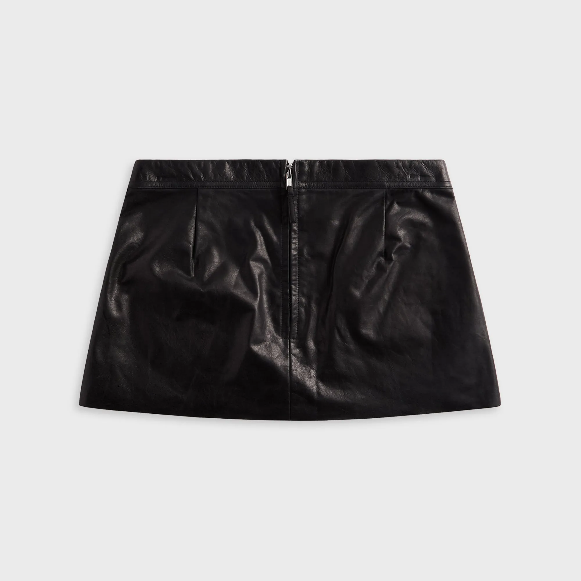 Rick Owens Fog Cutoff Mini Skirt - Black Modern Combo