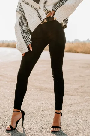 Rogue High Rise Super Skinny Cello Jeans (Black) - Ships by 9/12 Effortless Clothing