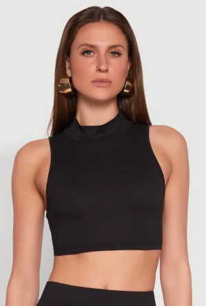Cut Out Tie Back Sleeveless Crop Top Electronic - warfare - capable