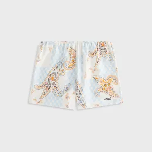 Kith Women Thea Crest Paisley Short - Silk Mother's Day gift cheering section
