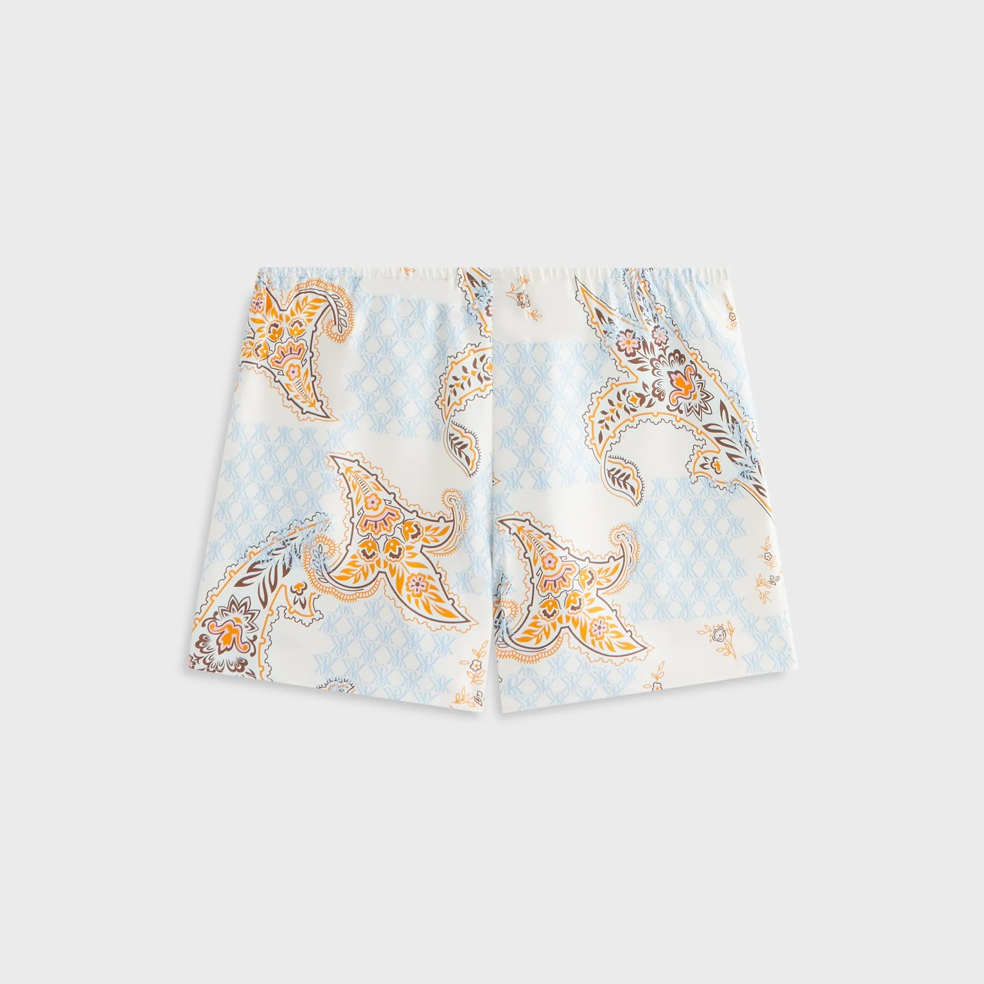 Sporty Vibes Kith Women Thea Crest Paisley Short - Silk